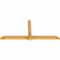 Ekena Millwork Eugene Rough Sawn Timber Gable Bracket, Western Red Cedar, 108"W x 49"H x 4"D x 6"F, 11/12 Pitch GBW108X49X0406EUG00RWR - alternate 3